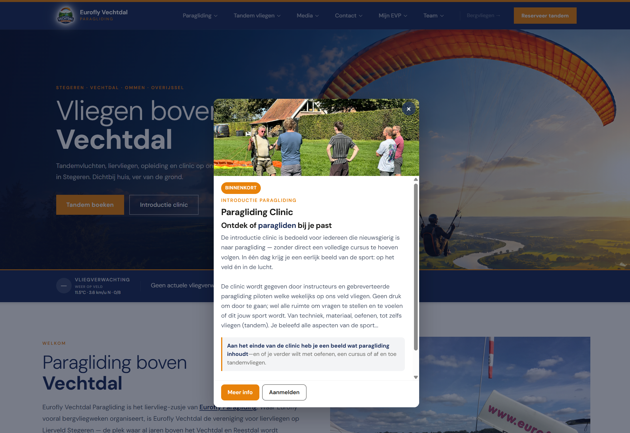 Website-popups module